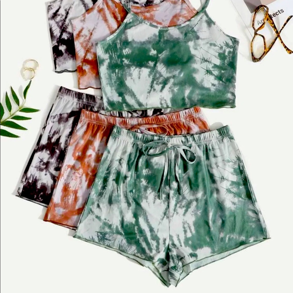 3 pack of short pajamas